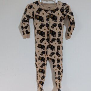 NWOT UPS Trucks Official Baby Footie One Piece size 18-24 Months